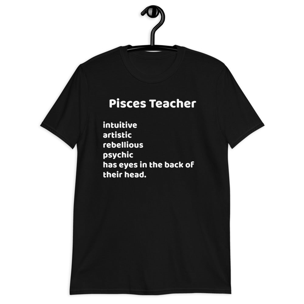 Pisces Teacher Short-Sleeve Unisex T-Shirt