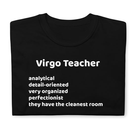 Virgo Teacher Short-Sleeve Unisex T-Shirt