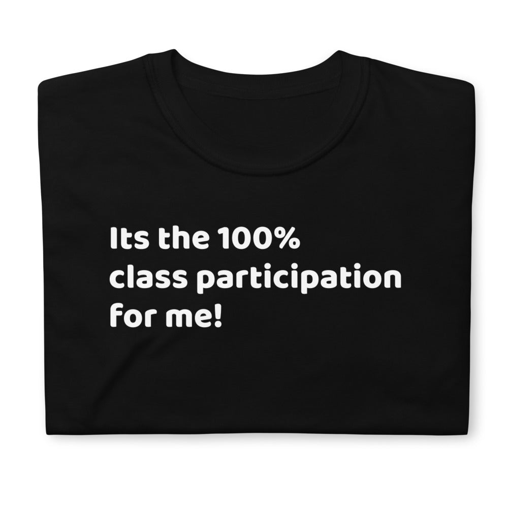 100% Short-Sleeve Unisex T-Shirt