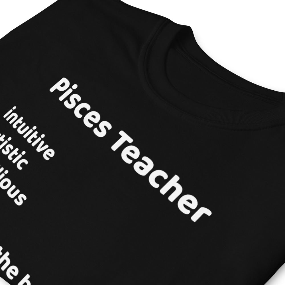 Pisces Teacher Short-Sleeve Unisex T-Shirt