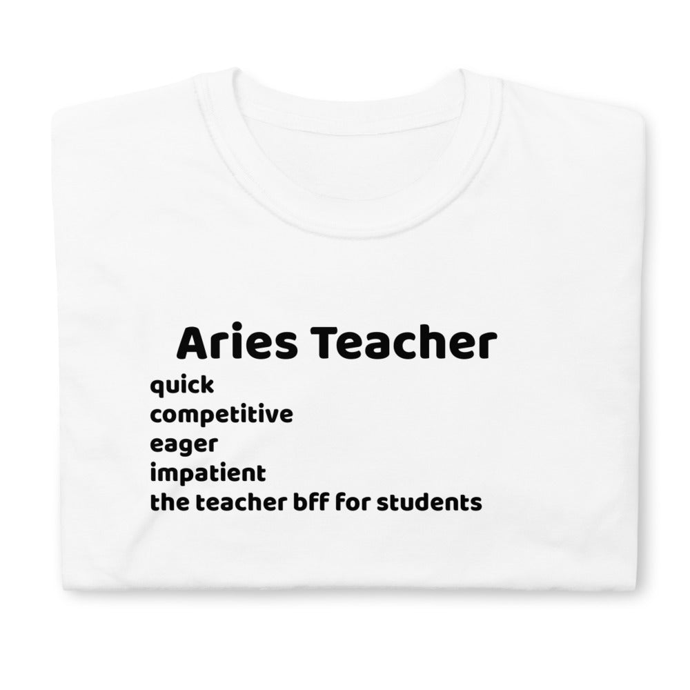 Aries Teacher Short-Sleeve Unisex T-Shirt